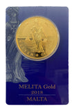 1oz Melita Gold Bullion Coin 2018