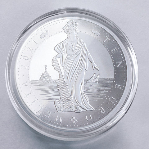 10oz Melita Silver Bullion Coin 2021