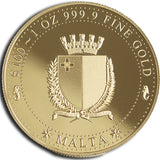 1oz Melita Gold Bullion Coin 2021