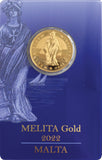0.25oz Melita Gold Bullion Coin 2022
