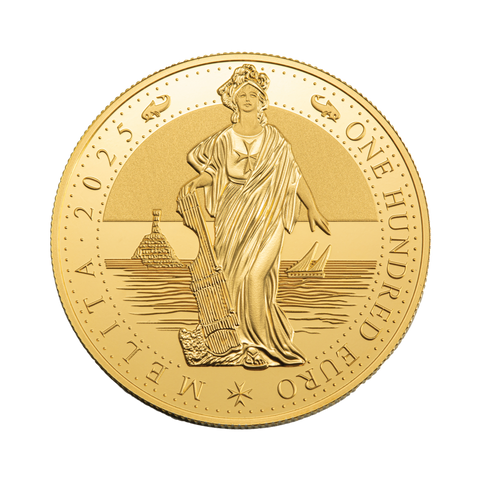 1oz Melita Gold Bullion Coin 2025