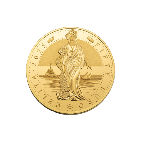½ oz Melita Gold Bullion Coin 2025