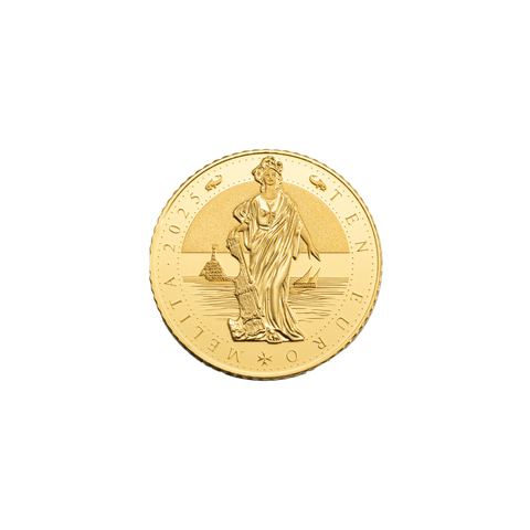 ⅒ oz Melita Gold Bullion Coin 2025