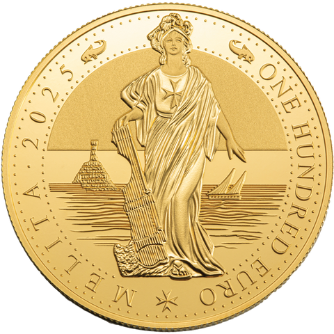1oz Melita Gold Bullion Coin 2025