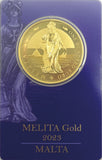 1oz Melita Gold Bullion Coin 2023