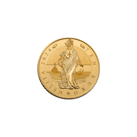 ⅒ oz Melita Gold Bullion Coin 2024