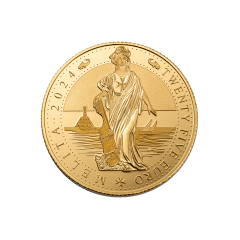 ¼ oz Melita Gold Bullion Coin 2024