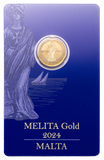 ⅒ oz Melita Gold Bullion Coin 2024