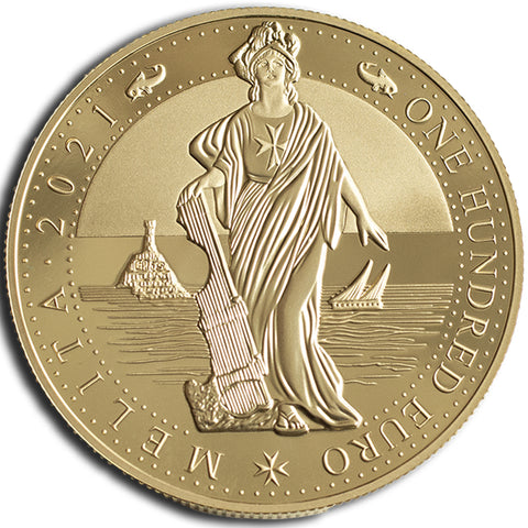 1oz Melita Gold Bullion Coin 2021