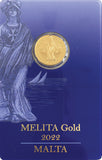 0.10oz Melita Gold Bullion Coin 2022