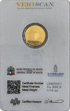 0.10oz Melita Gold Bullion Coin 2022