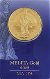 1oz Melita Gold Bullion Coin 2022
