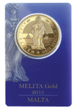 1oz Melita Gold Bullion Coin 2019